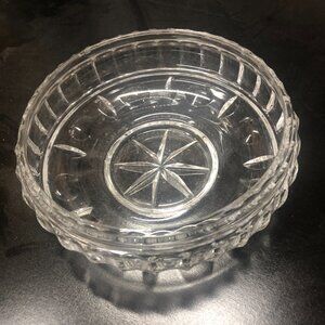 #2938 STAR BOTTOM Tiffin Glass Company  Candy Dish 6"